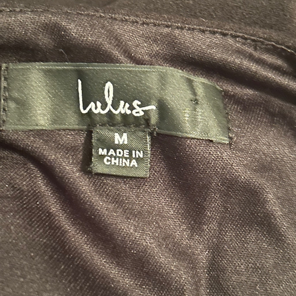 Lulu’s Moments Of Bliss Black Backless Mermaid Maxi Dress, M - Picture 8 of 11